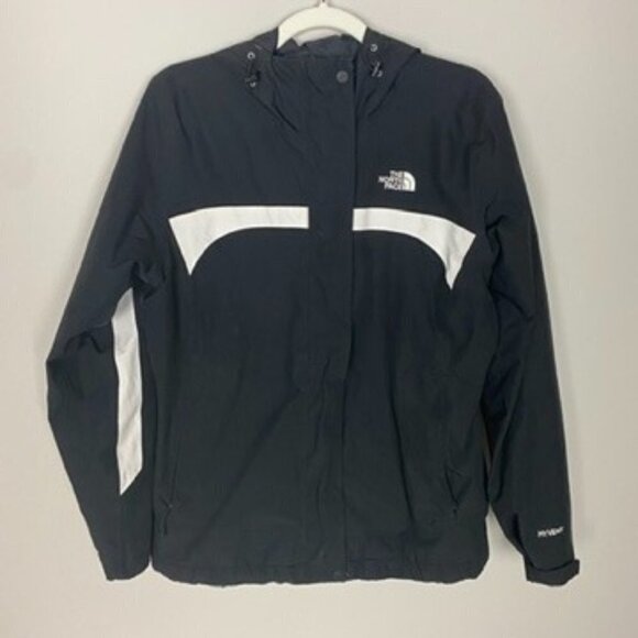 The North Face Hyvent Windbreaker Jacket Black Womens Medium - Picture 1 of 13